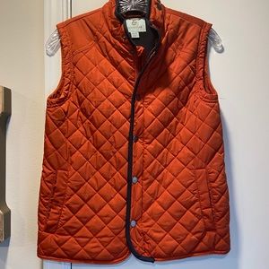 Class Club quilted vest